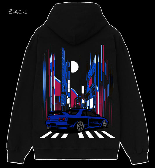 Nissan Skyline R32 Cityscape Hoody